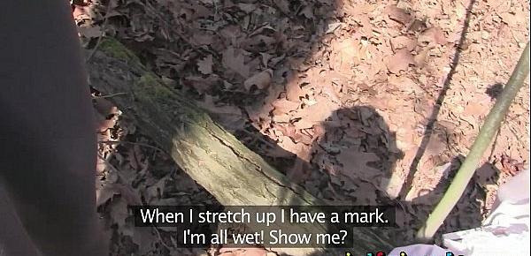  Girlfriends eat pussy and make a sextape in the woods